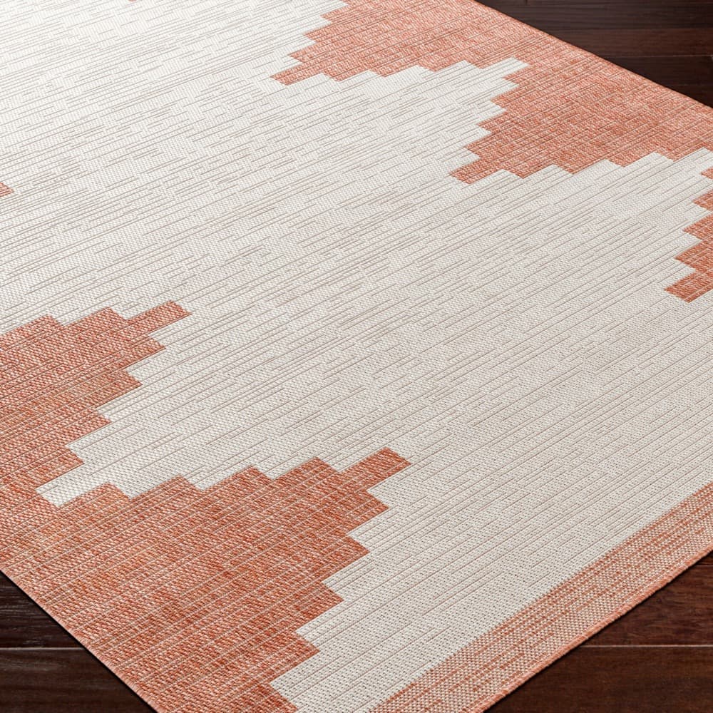 Eagean Rust Outdoor Rug by Livabliss - Image 2