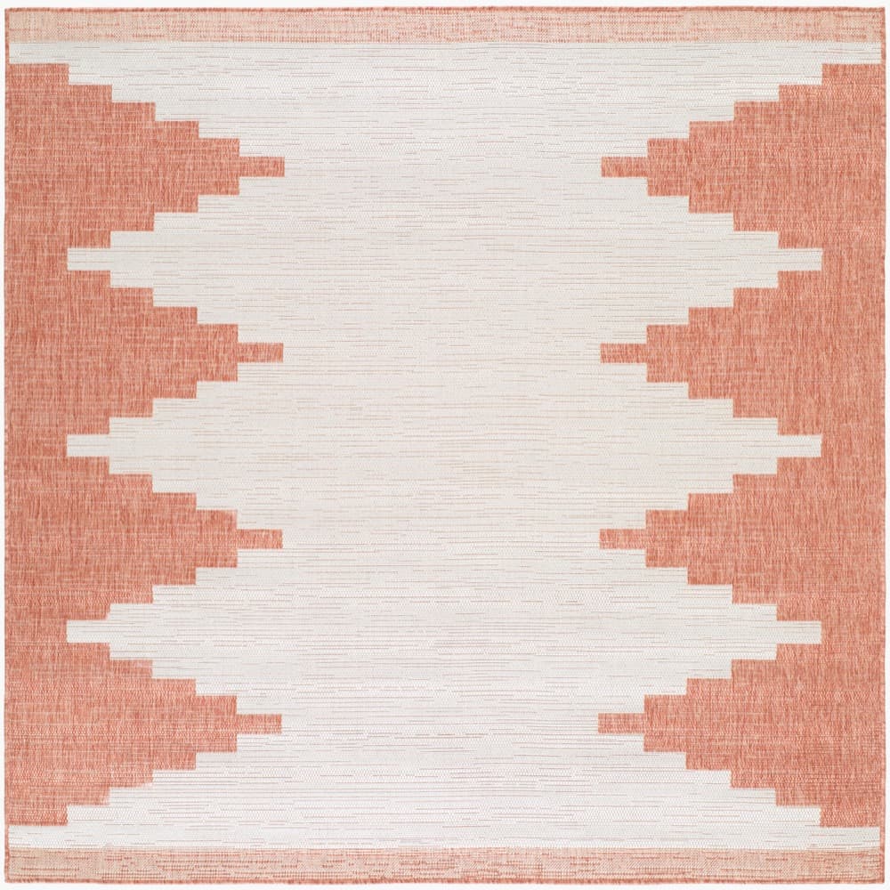 Eagean Rust Outdoor Rug by Livabliss - Image 7