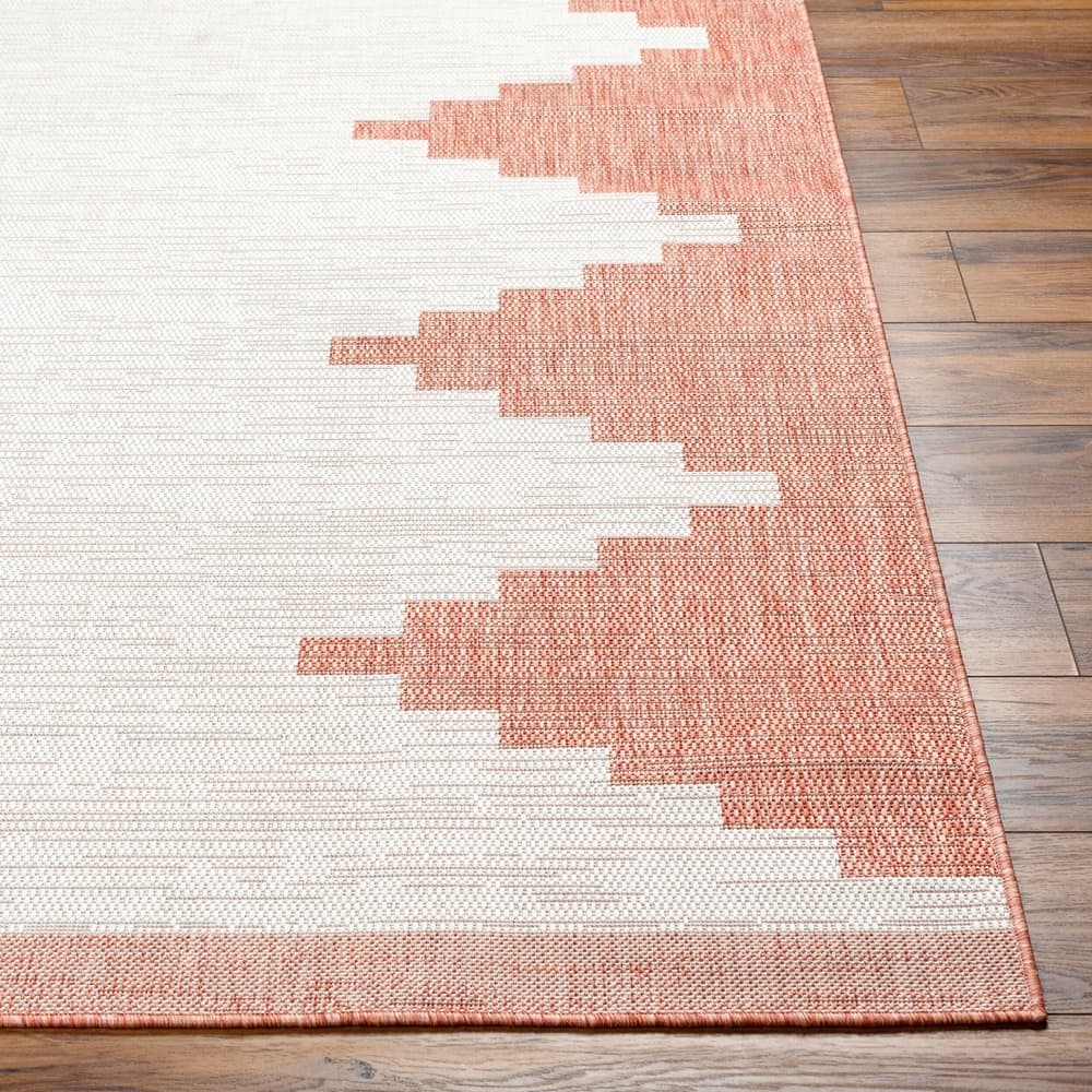 Eagean Rust Outdoor Rug by Livabliss - Image 3