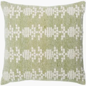 Elara Grass Green Pillow by Livabliss