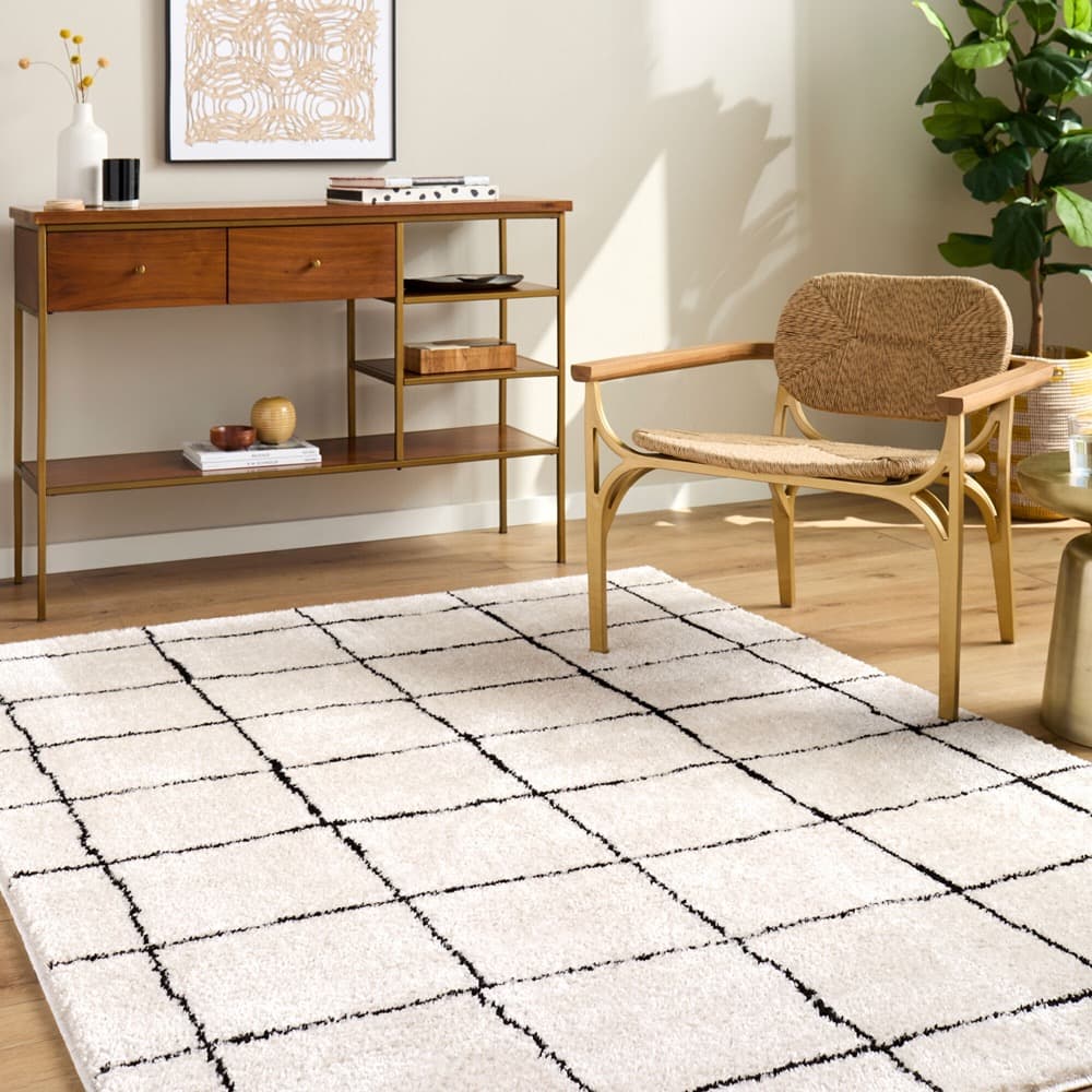 Rivoli Polyester Machine Woven Rug by Elle Décor for Livabliss - Image 2