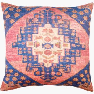 Emily Jean Pink Outdoor Pillow by Livabliss