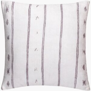 Emily Jean White Outdoor Pillow by Livabliss