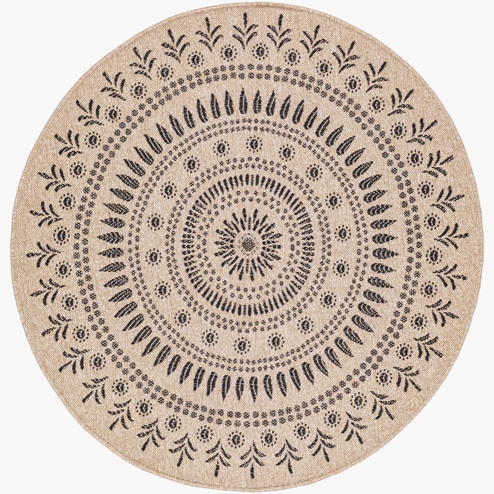 Encore Tan Outdoor Rug by Livabliss - Image 3