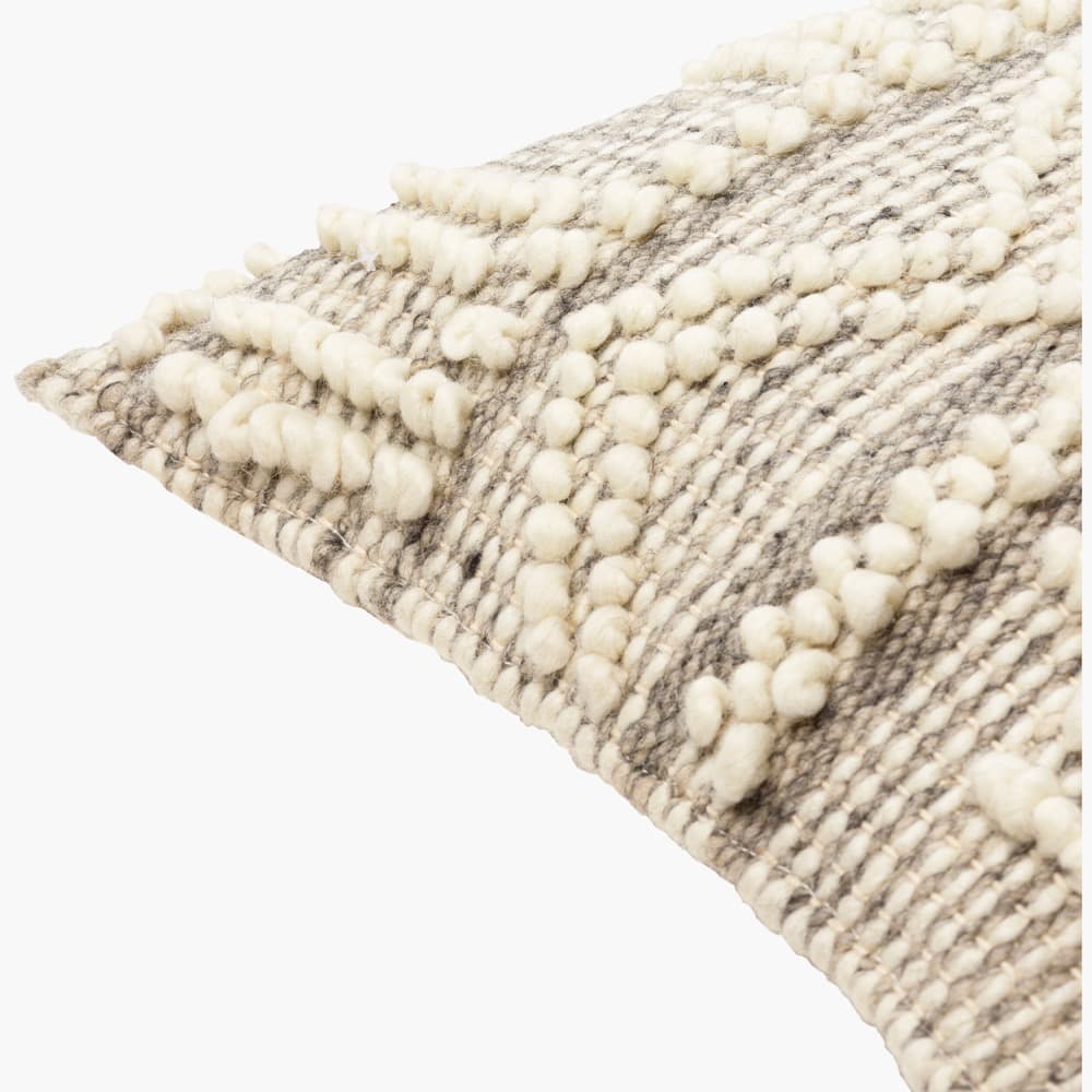 Faroe Beige Pillow by Livabliss - Image 2