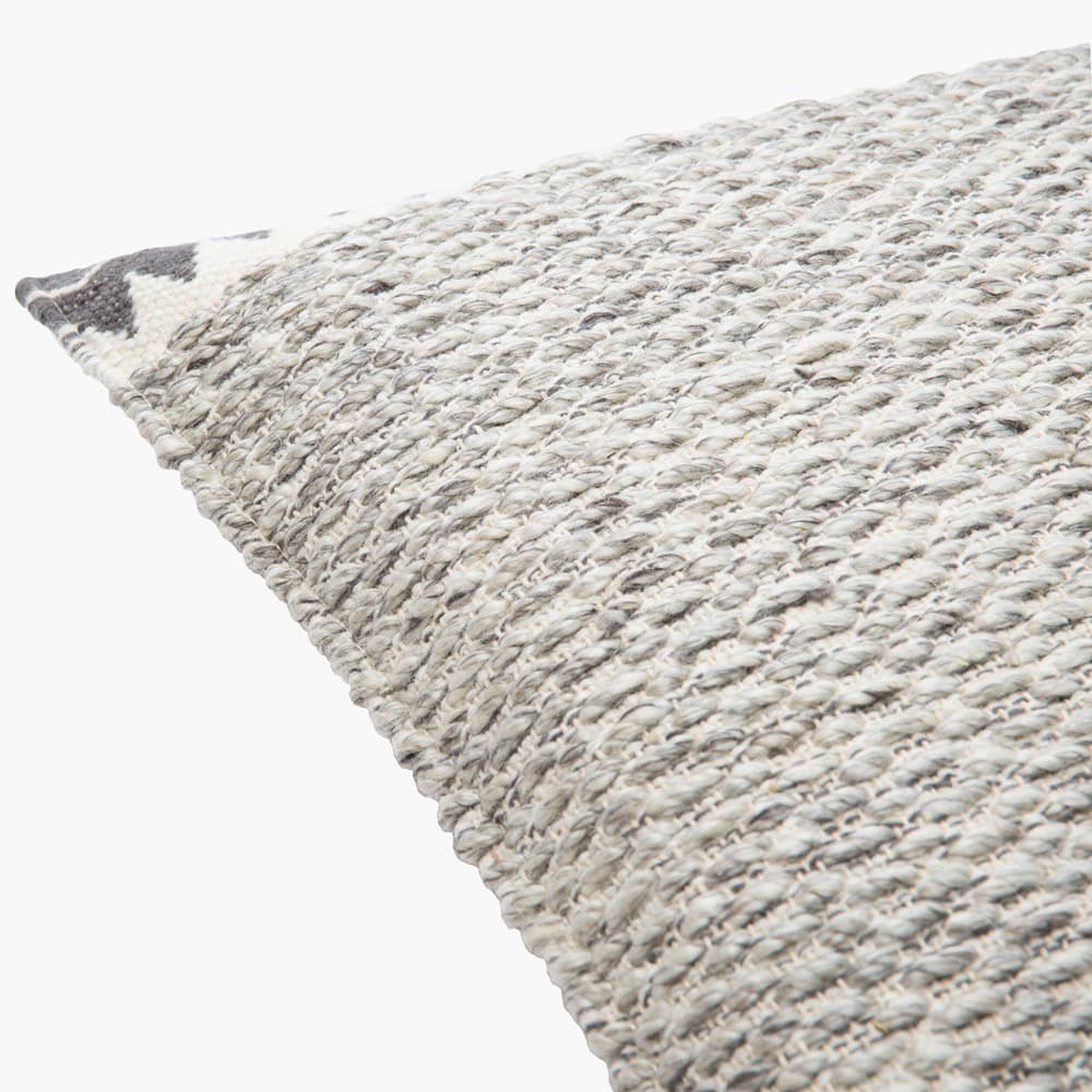 Faroe Oatmeal Pillow by Livabliss - Image 2