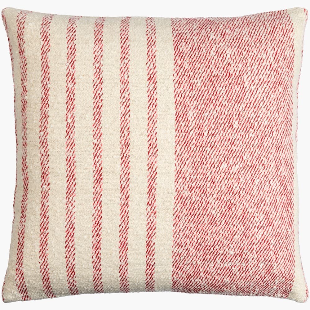 Francine Crimson Pillow by Livabliss