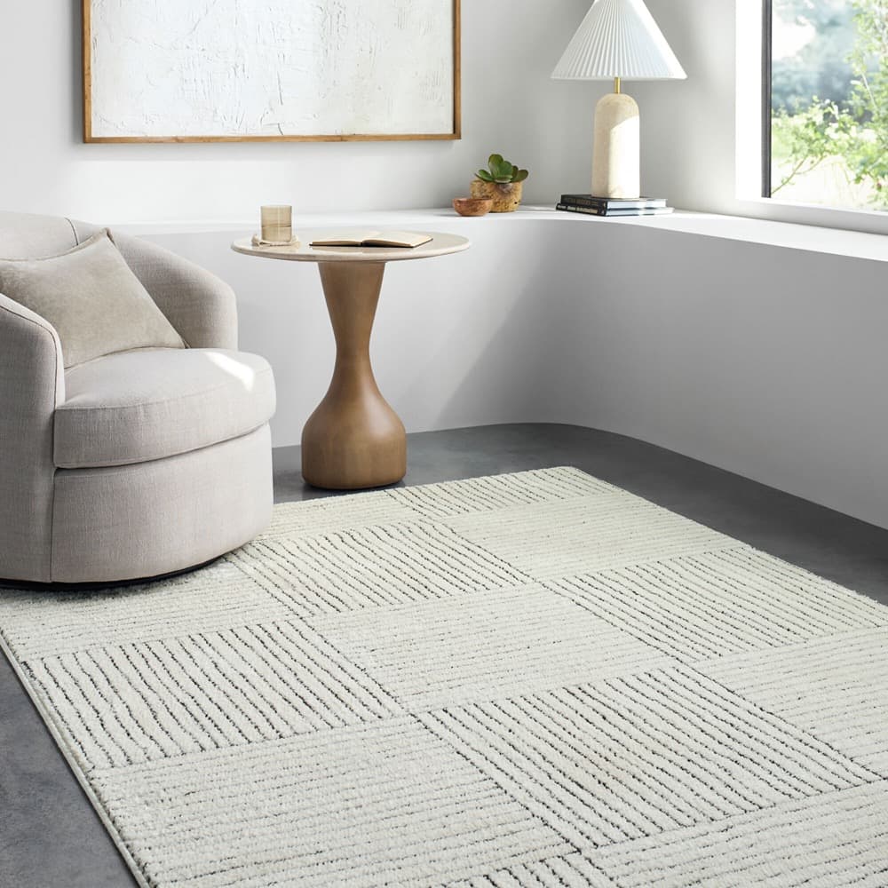 Architect Polyester Machine Woven Rug by Galey Alix for Livabliss - Image 5