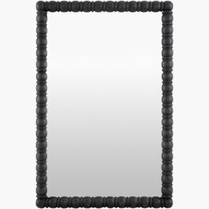 Karling Blair Pine Accent Mirror by Galey Alix for Livabliss