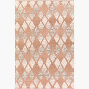 Greenwich Dusty Pink  Outdoor Rug by Livabliss