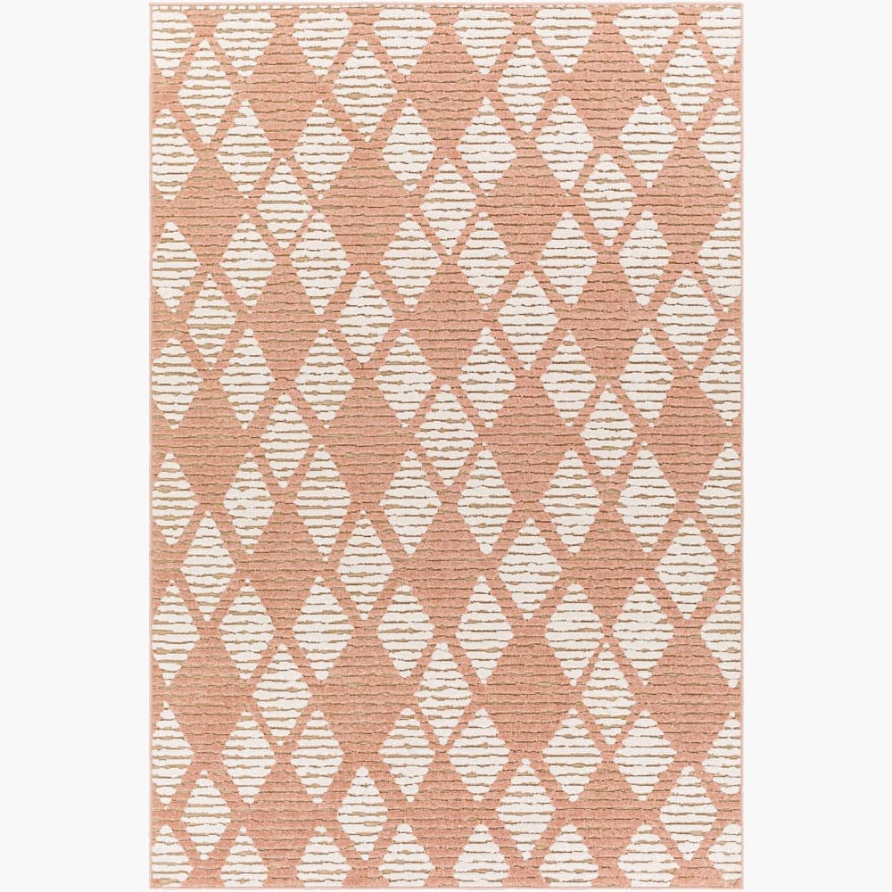 Greenwich Dusty Pink Outdoor Rug by Livabliss
