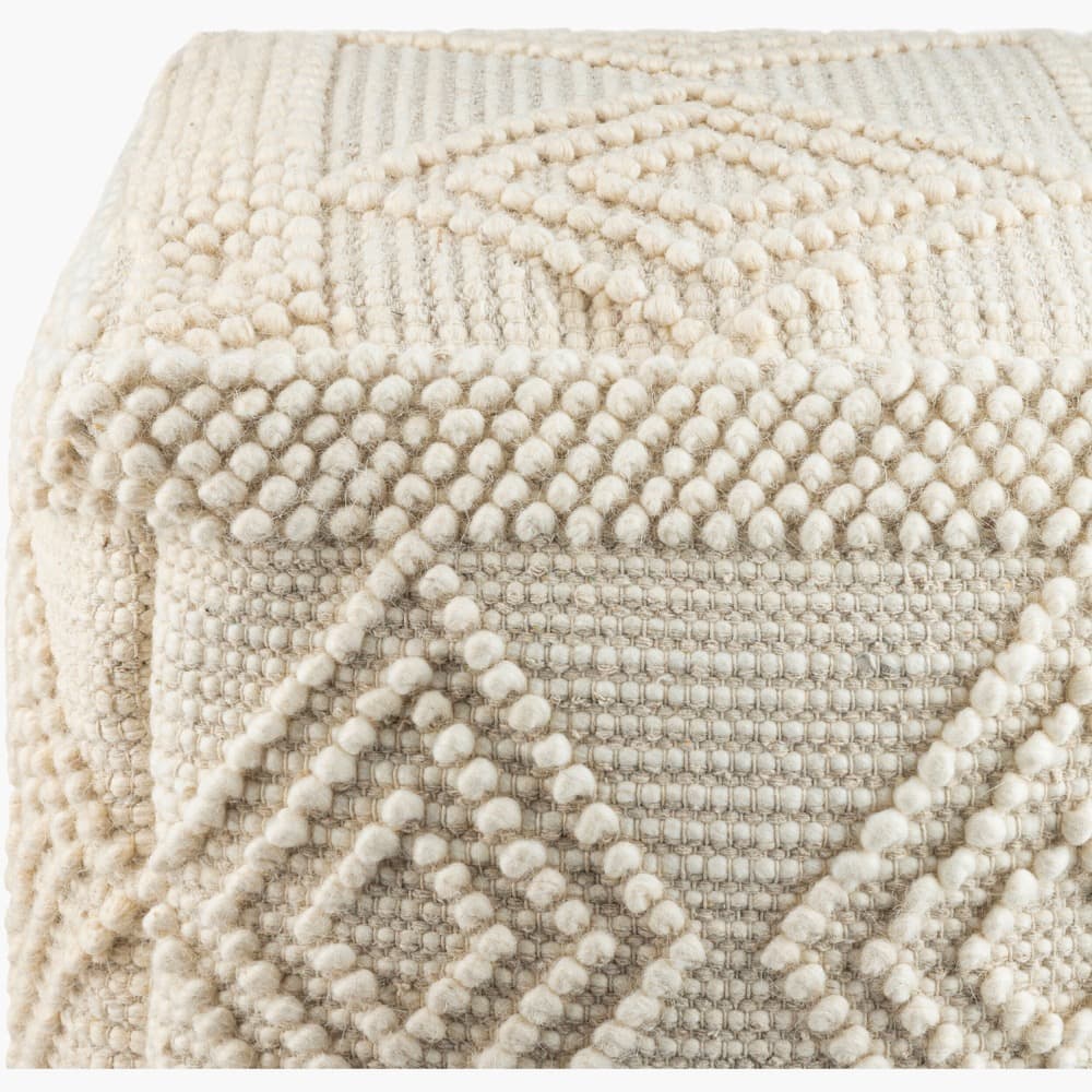 Hygge Cotton Pouf by Livabliss - Image 2