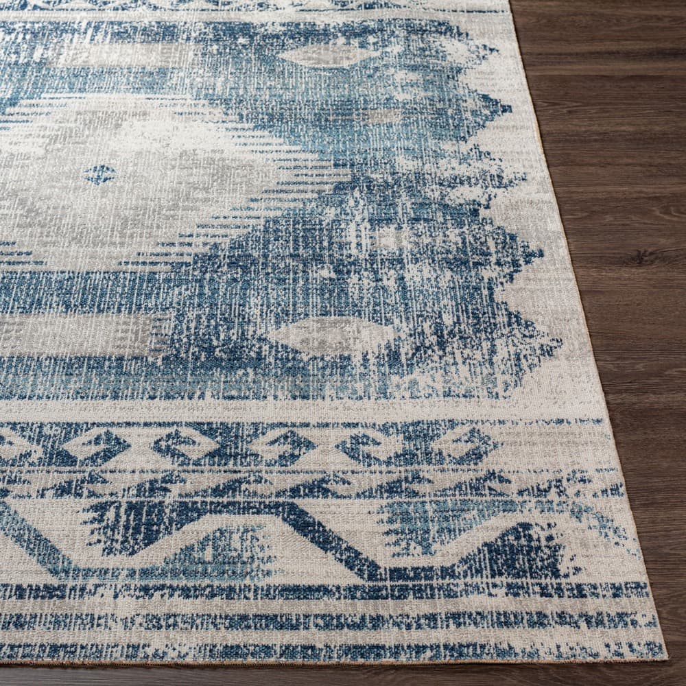 Huntington Beach Navy Outdoor Rug by Livabliss - Image 5