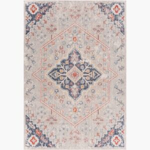Huntington Beach Light Gray  Outdoor Rug by Livabliss
