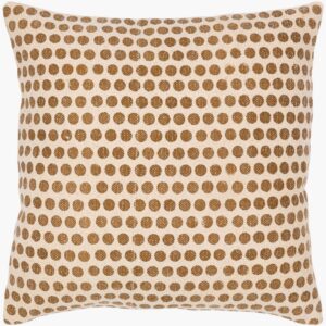 Janya Brown Pillow by Livabliss