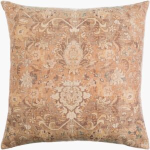 Jaya Brown Pillow by Livabliss