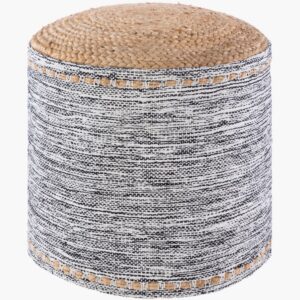 Kai Tan Cotton Pouf by Livabliss