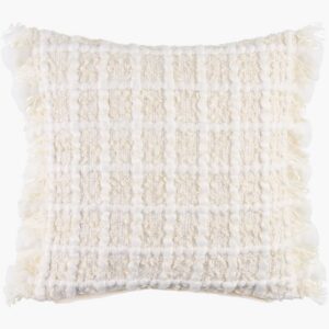 Kemerovo Ivory Pillow by Livabliss