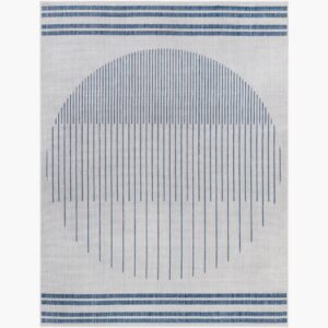 Long Beach Ivory Outdoor Rug by Livabliss