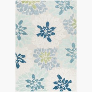 Lakeside Cream Outdoor Rug by Livabliss