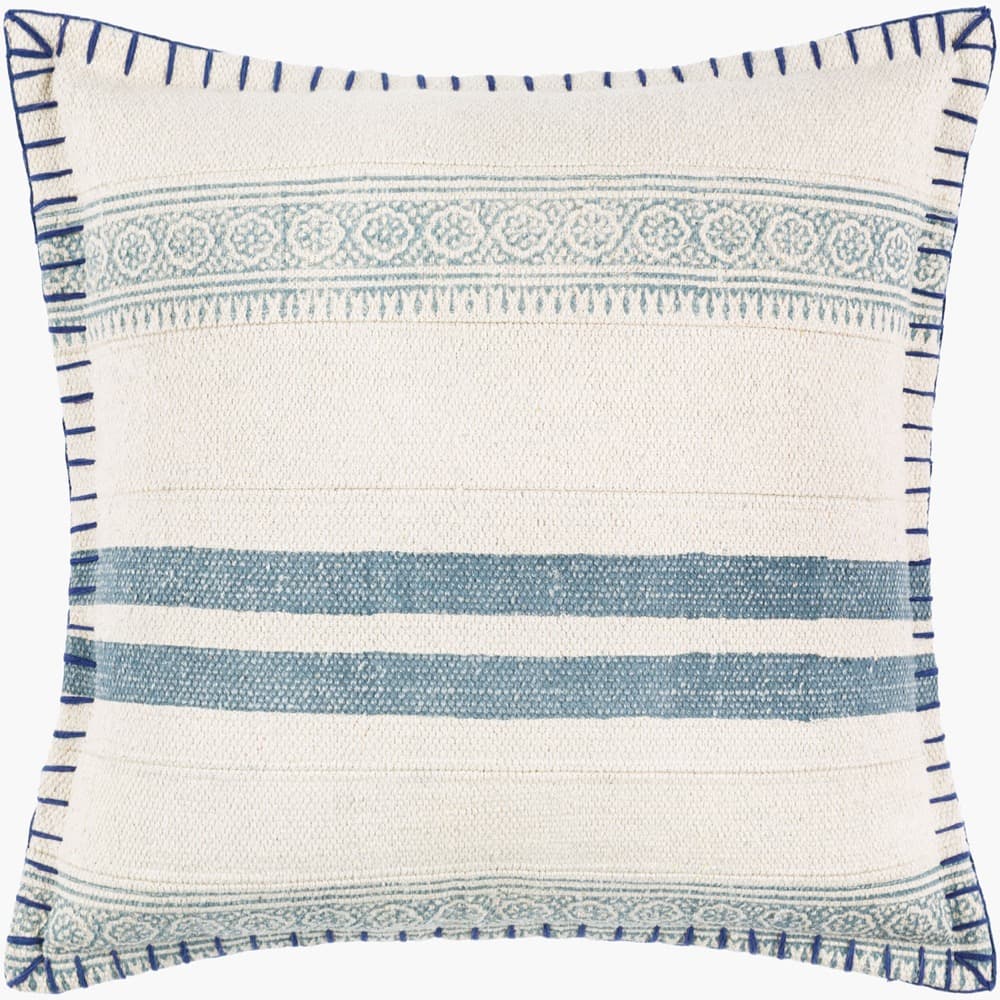 Lola Navy Pillow by Livabliss