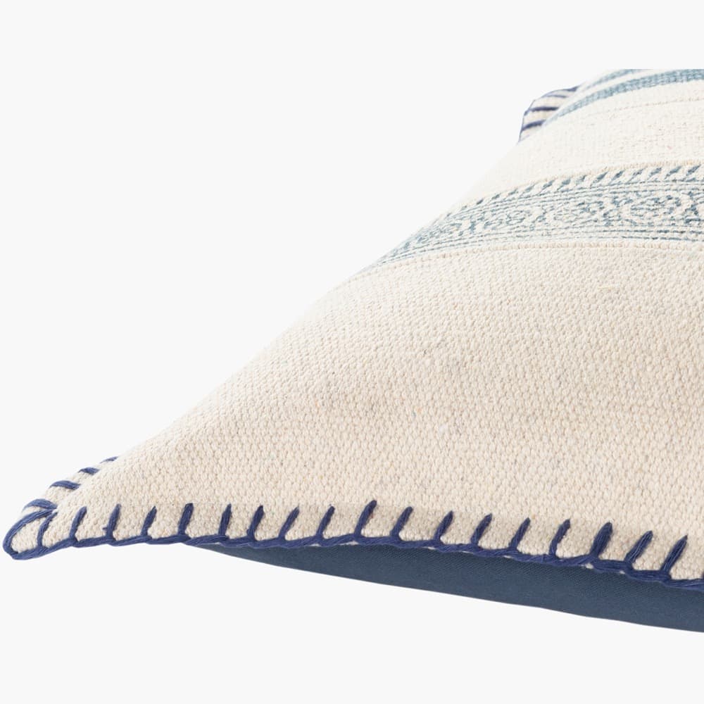 Lola Navy Pillow by Livabliss - Image 2