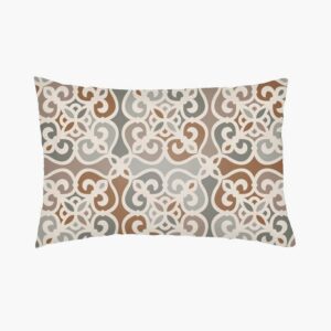 Lolita Taupe Outdoor Pillow by Livabliss