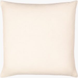 Linen Solid Ivory Pillow by Livabliss