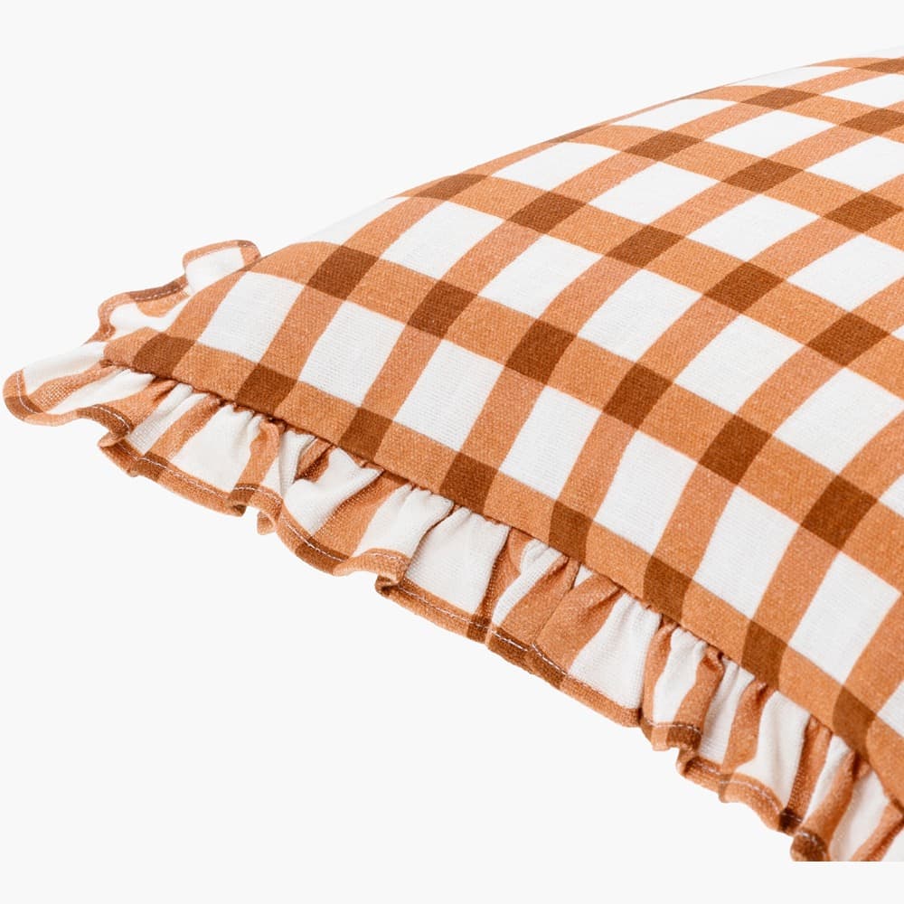 Louisville Burnt Orange Pillow by Livabliss - Image 2