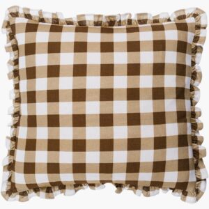 Louisville Olive Pillow by Livabliss