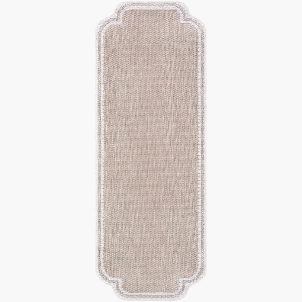 Miami Beach Tan Outdoor Rug by Livabliss - Image 3