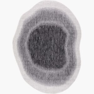 Miami Beach Charcoal Outdoor Rug by Livabliss