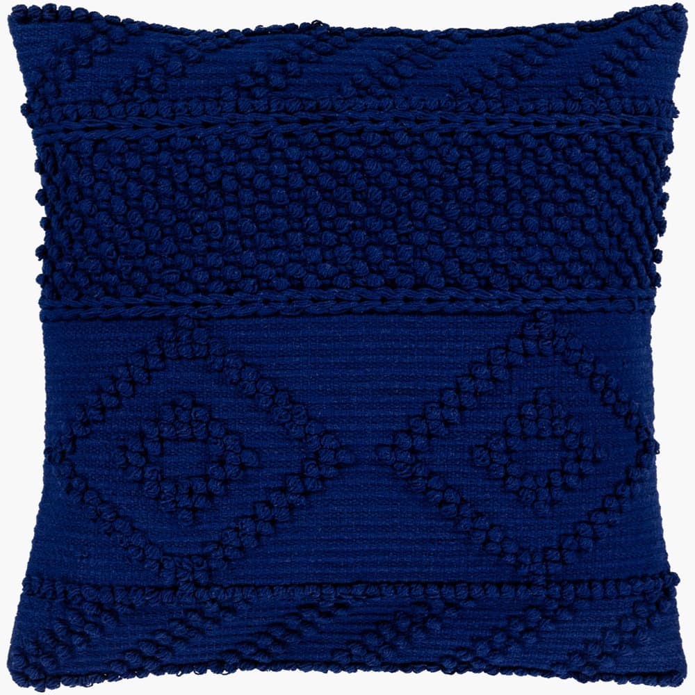 Merdo Dark Blue Pillow by Livabliss - Image 3
