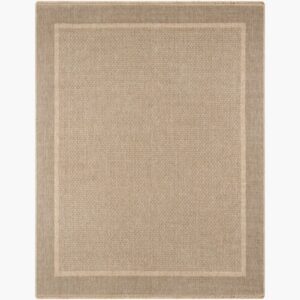 Mirage Tan Outdoor Rug by Livabliss
