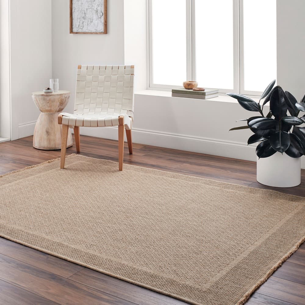 Mirage Tan Outdoor Rug by Livabliss - Image 2