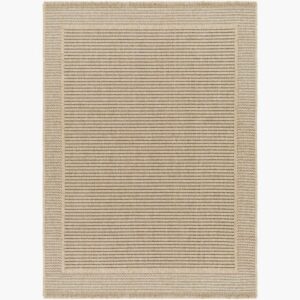 Mirage Tan Outdoor Rug by Livabliss