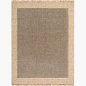 Mirage Tan Outdoor Rug by Livabliss