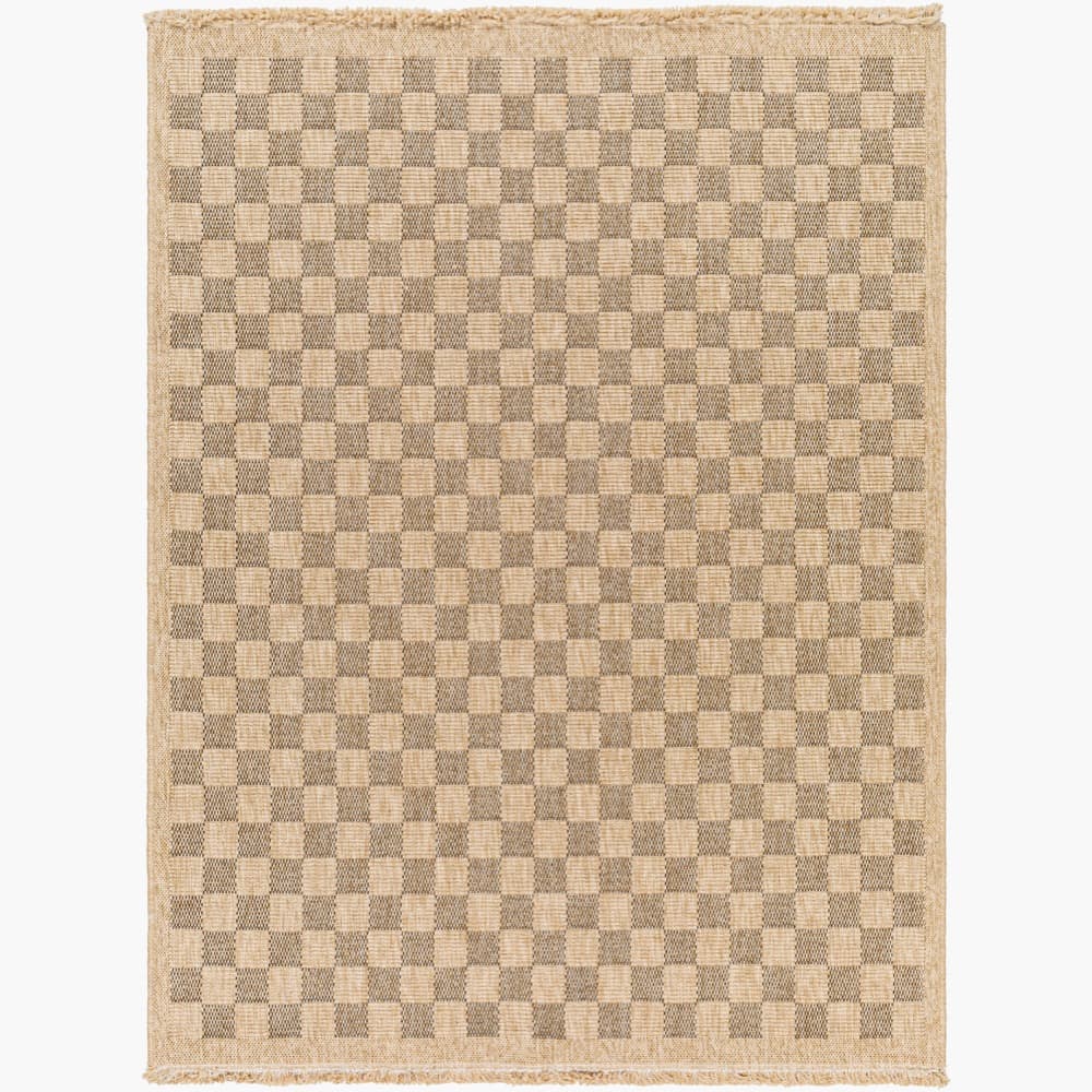 Mirage Tan Outdoor Rug by Livabliss