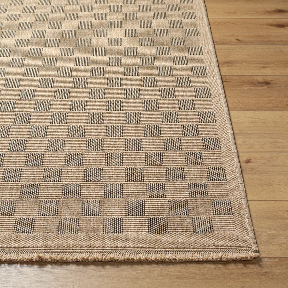 Mirage Tan Outdoor Rug by Livabliss - Image 4