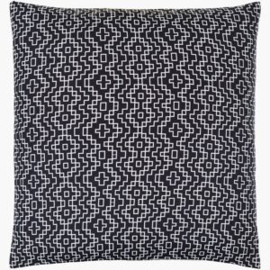 Milwaukee Midnight Blue Pillow by Livabliss