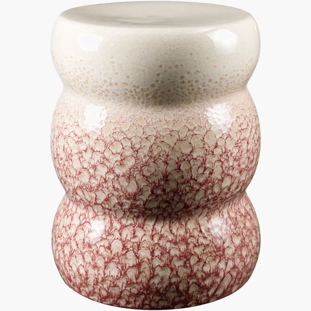 Osambela Coral Ceramic Garden Stool by Livabliss