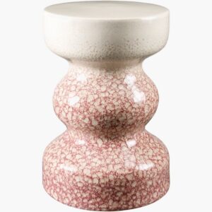 Osambela Coral Ceramic Garden Stool by Livabliss