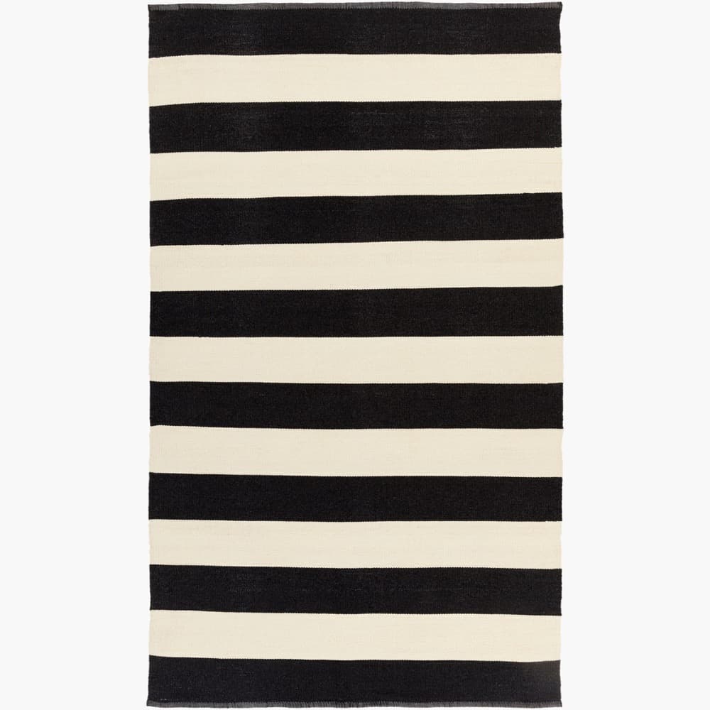 Picnic Black Outdoor Rug by Livabliss - Image 5
