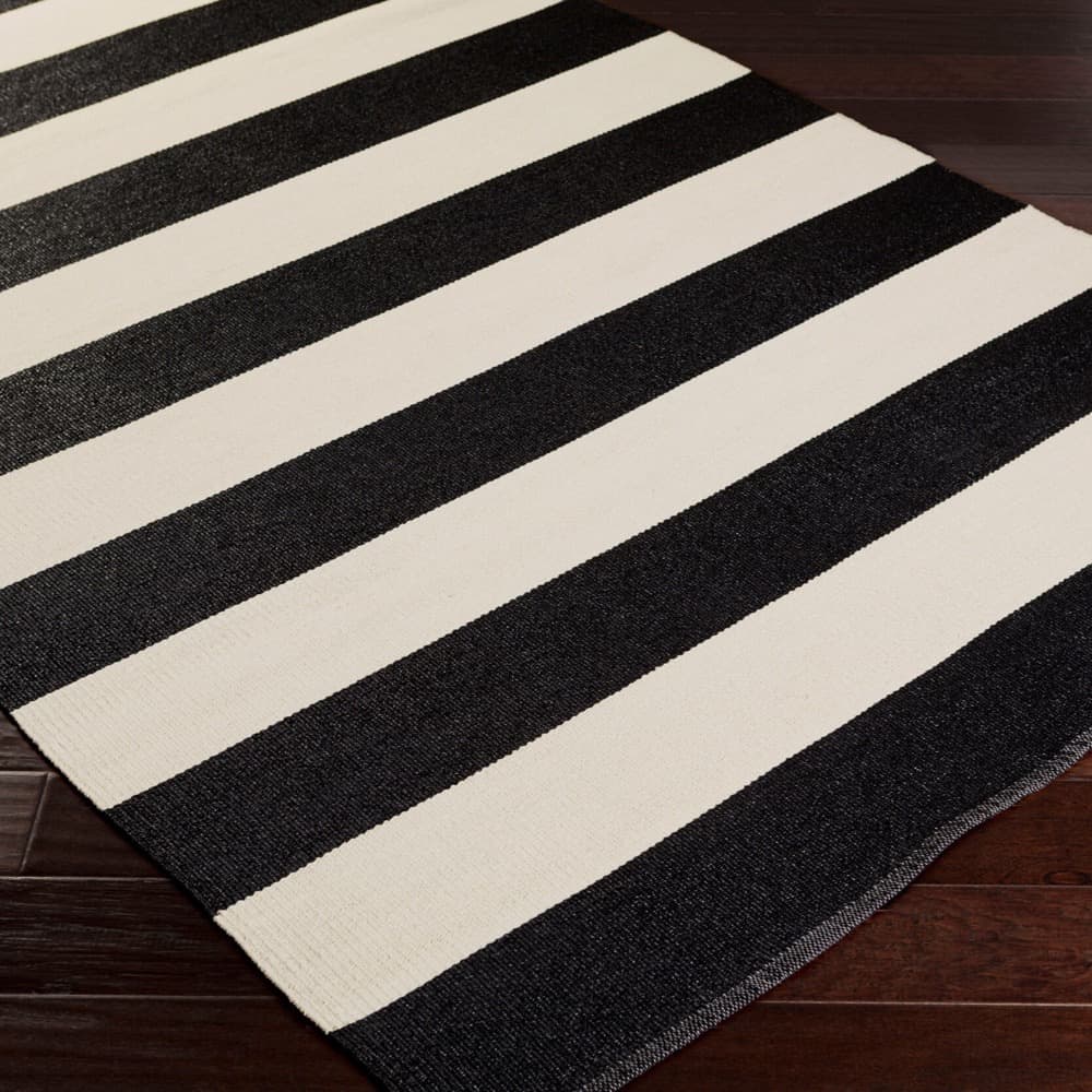 Picnic Black Outdoor Rug by Livabliss - Image 2