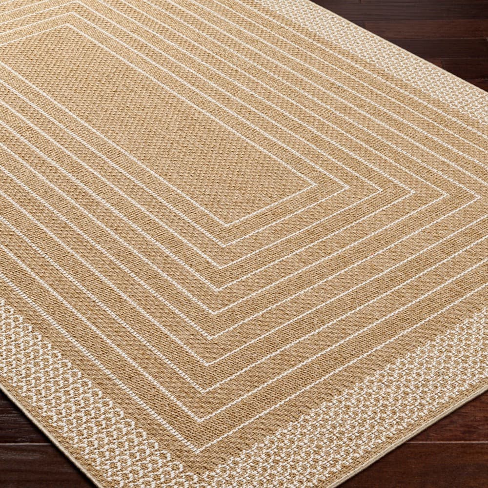 Pismo Beach Tan Outdoor Rug by Livabliss - Image 2