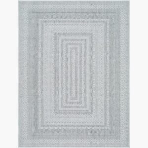 Pismo Beach Medium Gray Outdoor Rug by Livabliss