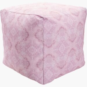 Agua Lavender Indoor/Outdoor Pouf by Livabliss