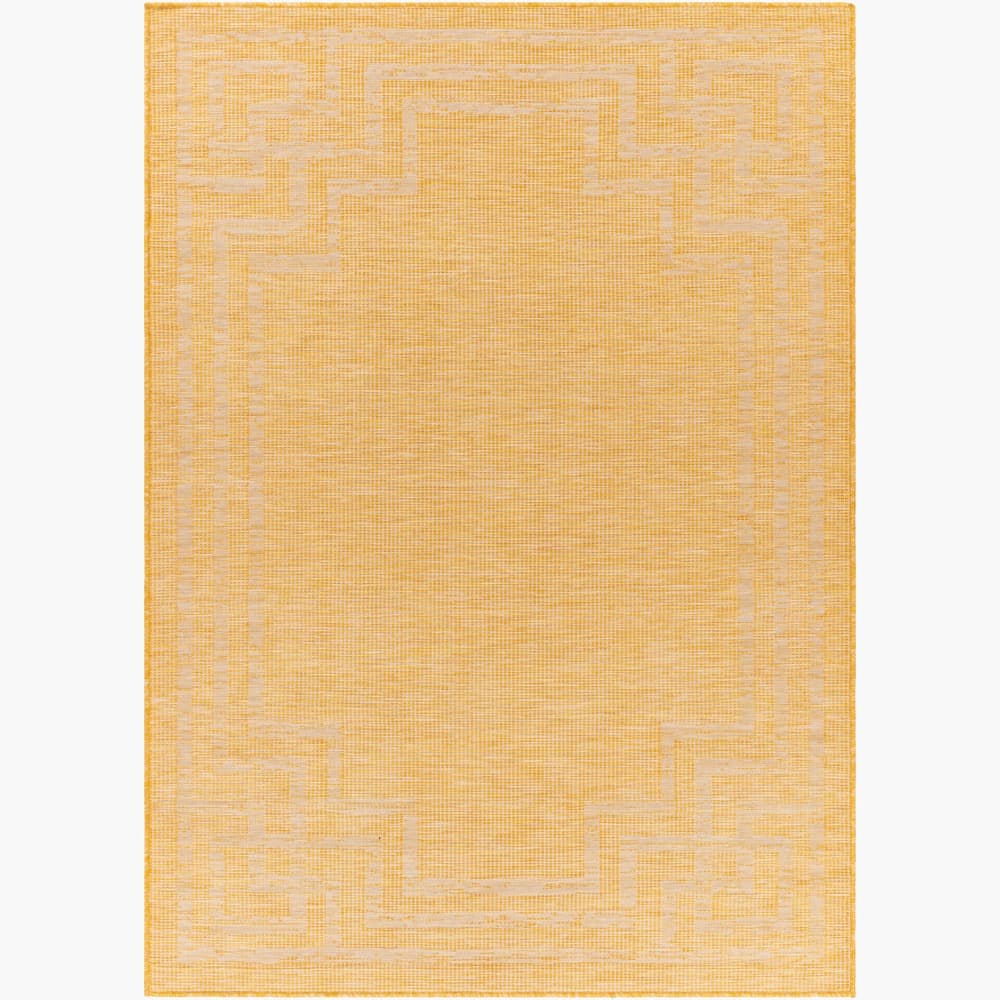 Pasadena Orange Outdoor Rug by Livabliss