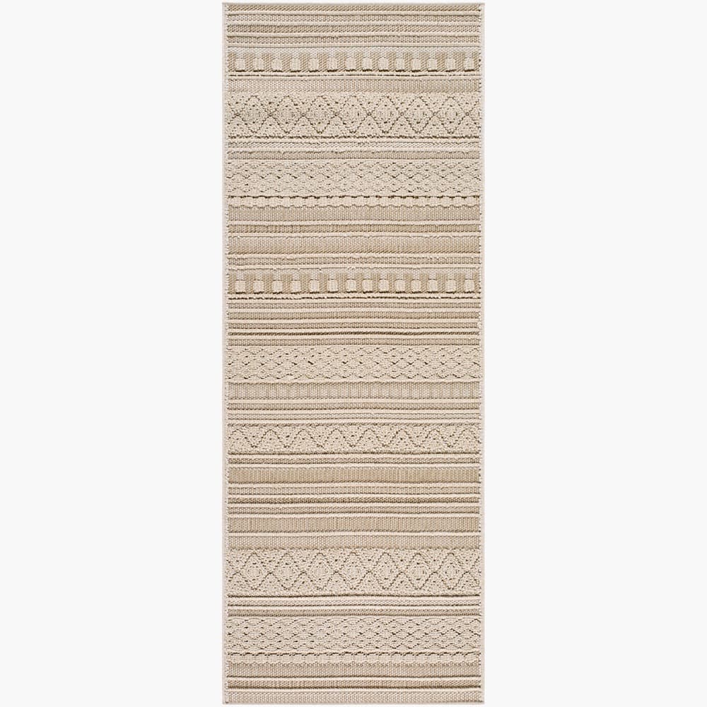 Rockport Ivory Outdoor Rug by Livabliss - Image 4