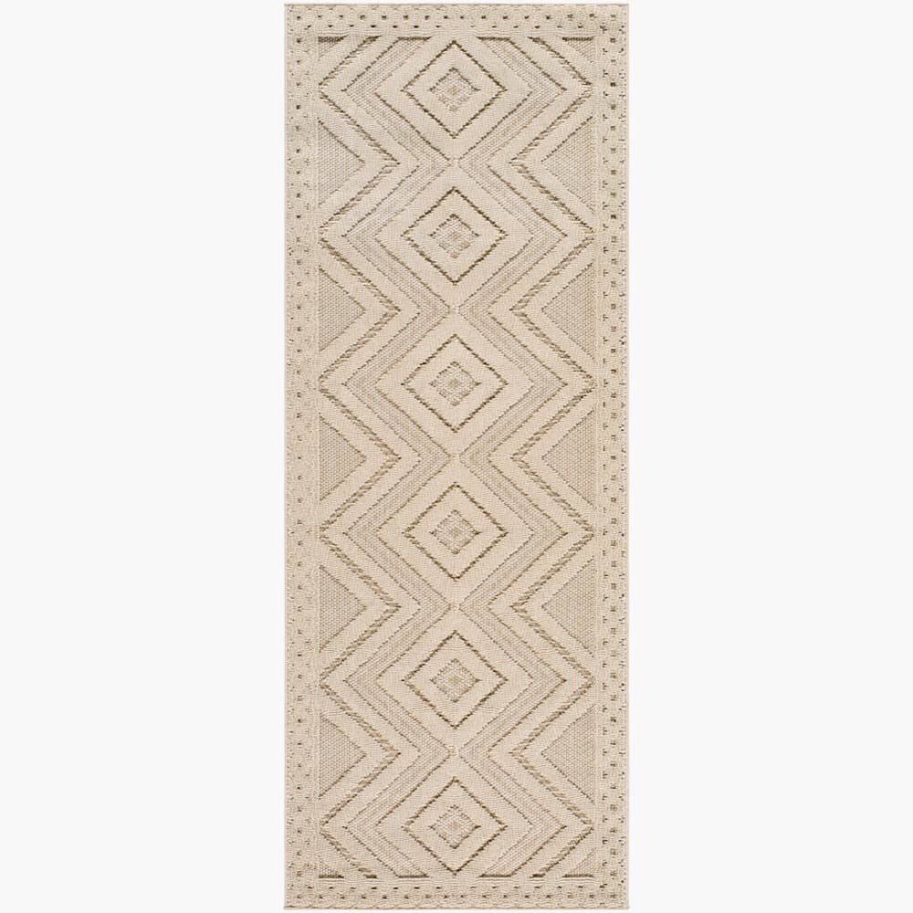 Rockport Ivory Outdoor Rug by Livabliss - Image 4